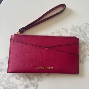 Michael Kors Pink Wristlet
